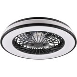  LED prigušiva plafonska svetiljka sa ventilatorom LED/48W/230V 3000-6500K + daljinski upravljač | Eponuda.com