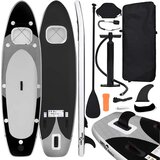 Furnova Napihljiva SUP deska črne barve 360x81x10 cm, (21944517) | Shoptok.si