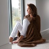  Topla odeja Snug-Rug Sherpa - rjava Cene