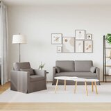  Set sofe 2 pcs Sivo-smeđa 158 x 78 x 80 cm tkanina | Eponuda.com