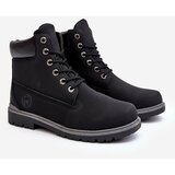 Kesi Men's Lace-up Ankle Boots - Black Memeni cene