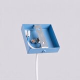 Sollux SL.2149 - Luster na sajli PASTELO 1xG9/8W/230V plava | Eponuda.com