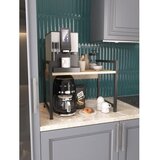 Hanah home kuhinjska polica malta atlantic pine black | ePonuda.com