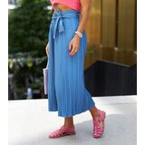 UR/CEO Blue wide pleated pants Longo | shoptok.hr
