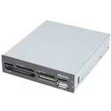  Citac kartica 3.5" Akasa AK-ICR-07 Internal 6-Port Card Reader - black Cene
