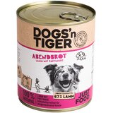 Dogs'n Tiger Ekonomično pakiranje Adult 12 x 800 g – Janjetina i pastrnjak | shoptok.hr