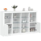  Komode s LED svjetlima 3 kom bijele od konstruiranog drva | shoptok.hr