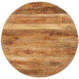  Blagovaonski stol okrugli 100x100x75 cm od grubog drva manga | shoptok.hr