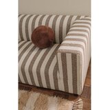 Ellos Home Smeđa/krem sofa od šenila 220 cm Lisa – | shoptok.hr