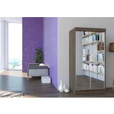 ADRK Furniture ormar s kliznim vratima luiziana pepeljasta 100x200x62 cm | shoptok.hr