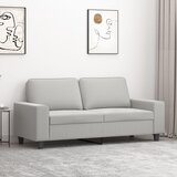  Dvosjed svjetlosivi 140 cm od mikrovlakana | shoptok.hr