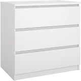 Bijela komoda 77x76x50 cm Naia –