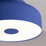 Sollux Modra jeklena stropna svetilka ø 30 cm Omiq – | Shoptok.si