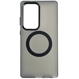  Silikonska futrola Magsafe FLURO COLOR Samsung S25 ULTRA CRNA u