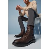 Yaya by Hotiç Ankle Boots - Brown - Flat Cene'.'