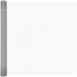 vidaXL varjena žična ograja s 13 flanged posts 1,5x50 m pocinkano jeklo | Shoptok.si