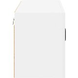 vidaXL Stenska kuhinjska omarica Bela 80 x 31 x 40 cm Konstruiran les | Shoptok.si