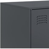  Komoda antracit 99 x 39 x 73 cm čelična Antracitno siva | Shoptok.si