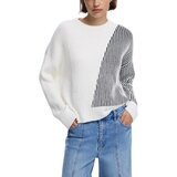 Desigual Puloverji JERS_NOME 25WWJF26 Bela | Shoptok.si