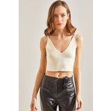 Bianco Lucci Women's Bustier Knitwear Double Suit | Eponuda.ba