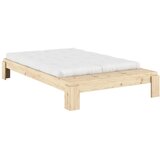 Karup Design Bračni krevet od masivnog bora s podnicom 140x200 cm u prirodnoj boji Layers – | shoptok.hr