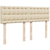  Otomanski krevet s madracem i LED krem 140x190 cm tkanine | shoptok.hr