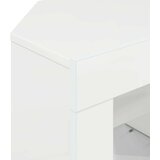  Kotni LED TV ormar Zidne Visoki sjaj bijela 104 x 40 x 50 cm | shoptok.hr