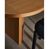 Kave Home Jedilna miza v hrastovem dekorju 100x200 cm Nealy – | Shoptok.si