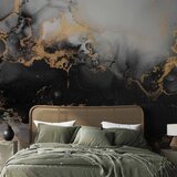  Foto tapeta - Gold Explosions - an Abstract Pattern Inspired by Marble 500x350 Standard | shoptok.hr