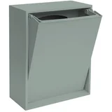 Prašno moder koš za smeti za ločevanje odpadkov/stenski iz reciklirane plastike Recycling Box –