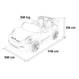 Ramiz Otroško Vozilo Porsche 911 GT3 STRONG MP4 bele barve | Shoptok.si