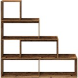  Pregrada/regal za knjige 4 razina 143,5x29x143,5cm drveni | shoptok.hr