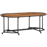 vidaXL Klubska mizica 110x55x40 cm trden akacijev les, (21573985) | Shoptok.si