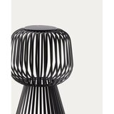 Kave Home LED namizna zatemnitvena zunanja svetilka s solarnim panelom (višina 42 cm) Reiba – | Shoptok.si