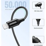 Ugreen Stereo slušalke (30631) – In-Ear z MFI Lightning priključkom – črne | Shoptok.si