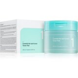 numbuzin No. 1 Centella Re-Leaf Green Toner Pad tonizirajoče blazinice za pomiritev kože 70 kos | Shoptok.si