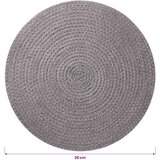  Juteni podmetači 6 kom. Siva 100% Jut | shoptok.hr