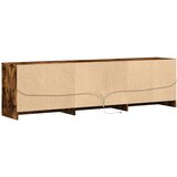 vidaXL TV ormarić s LED svjetlima boja hrasta 180x34x50 cm drveni | shoptok.hr