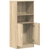 vidaXL Kuhinjska omarica sonoma hrast 57x41,5x131,5 cm inž. les | Shoptok.si