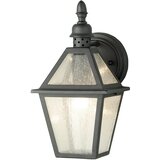 Elstead Lighting Elstead Polruan Zunanja stenska svetilka z 1 lučjo, črna, IP44, E27, (22099930) | Shoptok.si