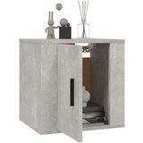 Zidni TV ormarići 2 kom siva boja betona 40x34 5x40 cm | shoptok.hr