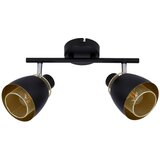 Candellux Lighting Crna stropna svjetiljka s metalnim sjenilom 41.5x10 cm Aleksandria – | shoptok.hr