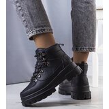 D/CEO Black patent leather insulated boots Campi | shoptok.hr