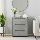  Komoda VISNES beton siva 60x40x73 cm konstruirano drvo | shoptok.hr
