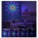  RGB LED vatromet, 10x0.5m+1x1.5m, 156 LED, DC LVT-50/156 Cene
