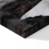  Slika - High Mountains in Mist (1-part) - Landscape of Clouds Amid Rocks 60x90 Premium Print | shoptok.hr
