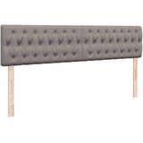  Otomanski okvir kreveta s madracima smeđesivi 200x200cm tkanine | shoptok.hr