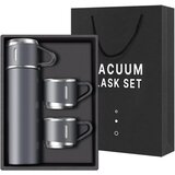  Siva putna termosica s tri čaše - 400 ml | Shoptok.si