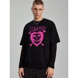 House - Majica kratkih rukava s printom The Misfits - Crna | shoptok.hr