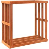 vidaXL Vanjski držač za cjepanice voštano smeđi 109x52x106 cm borovina | shoptok.hr